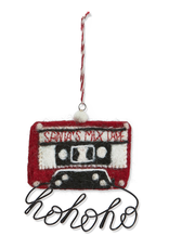 TAG TAG Mix Tape Santa Ornament