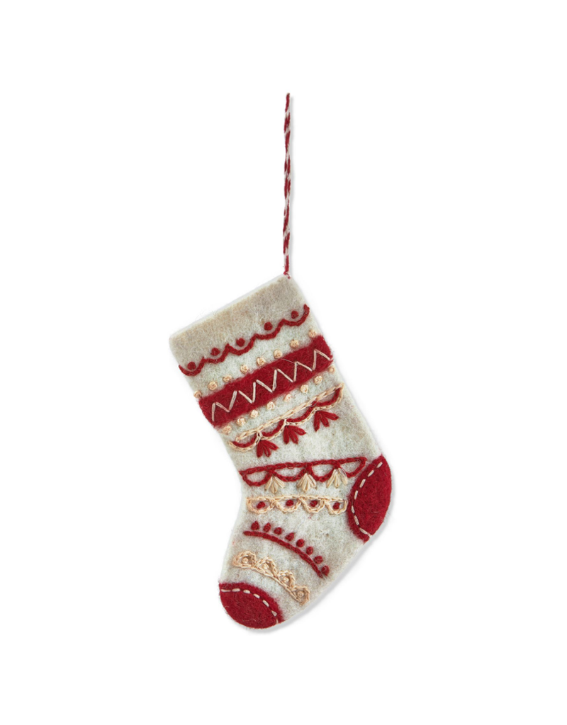 TAG TAG Santa Stocking Ornament