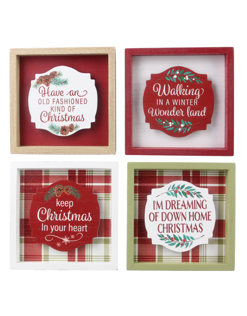 Youngs Home Decor Festive Holiday Signs