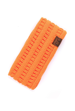 CC CC Solid Knit Ribbed Ear Warmers