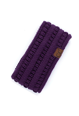 CC CC Solid Ribbed Ear Warmers