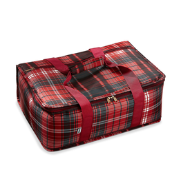TAG TAG Red Plaid Insulated Casserole Carrier