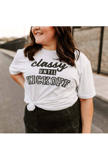 NEXT LEVEL Classy Until Kickoff Tee (3XL Only)