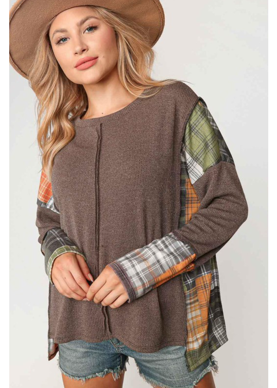 SugarFox Loving Autumn Patch Sweater (S-3XL)