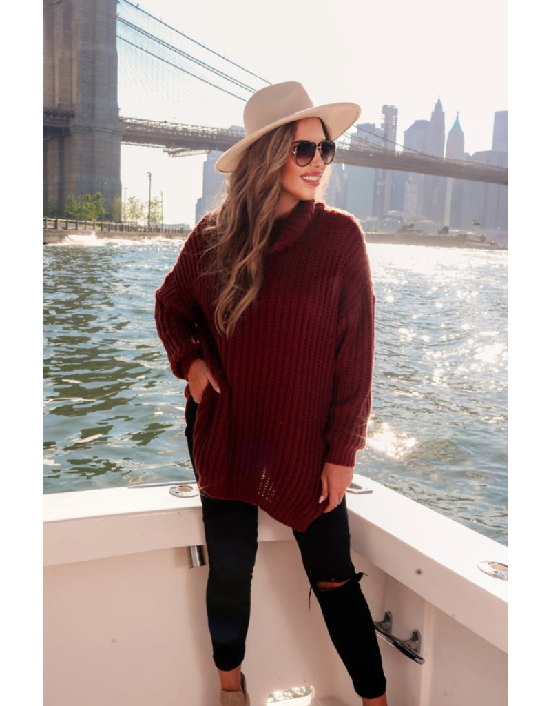 Jess Lea Cabin Fever Tunic Sweater (S-XL)