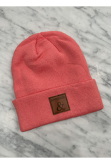 AMPERSAND AVE Coral Ampersand Ave Beanie
