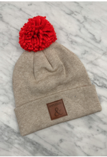 AMPERSAND AVE Cherry On Top Ampersand Ave Pom Beanie
