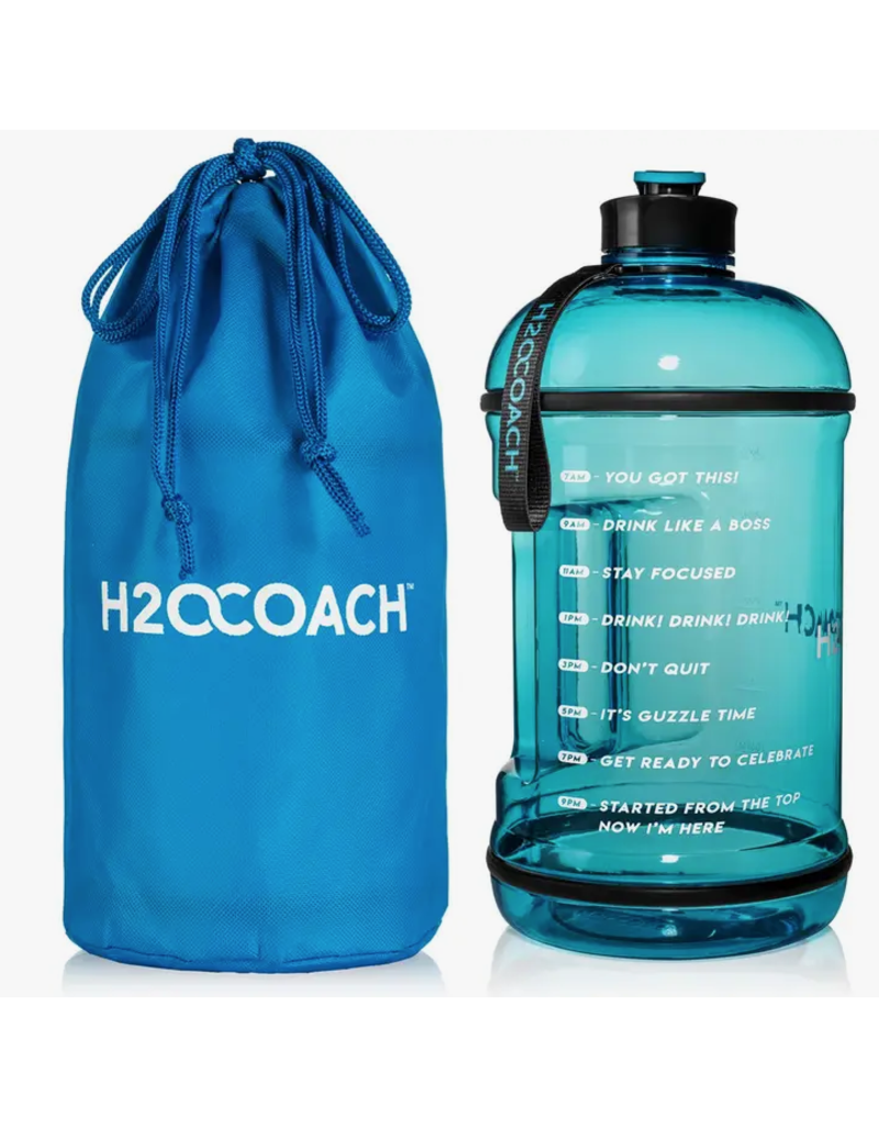 H2O Coach One Gallon Blue H2O COACH Water Bottle