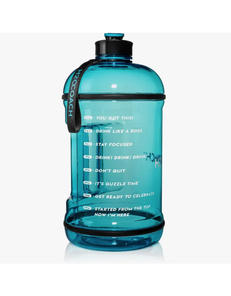H2O Coach One Gallon Blue H2O COACH Water Bottle
