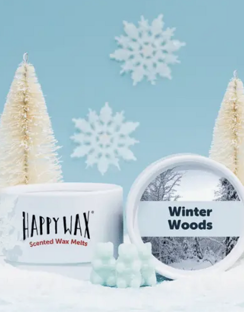 Happy Wax *SALE* Happy Wax Bear Melts (Pine Forest & Evergreen Trees)