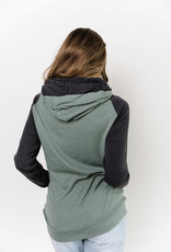 AMPERSAND AVE Ampersand Ave Sea Green Mama Doublehood (S-3XL)