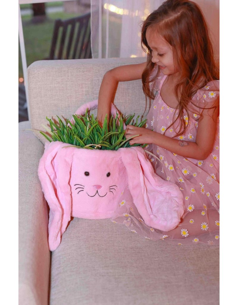Julia Rose Fuzzy Easter Bunny Baskets
