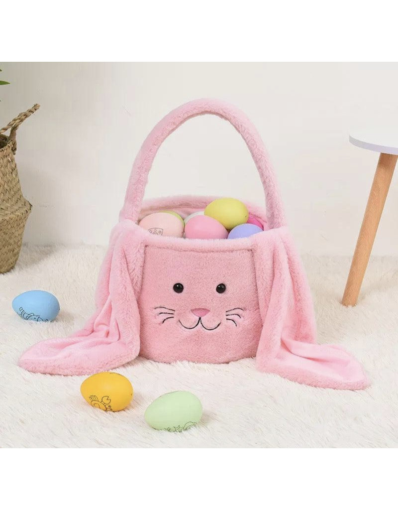 Julia Rose Fuzzy Easter Bunny Baskets