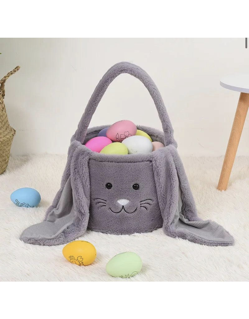 Julia Rose Fuzzy Easter Bunny Baskets