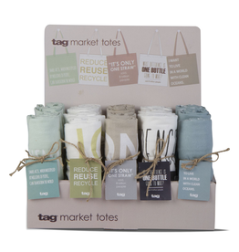 TAG TAG Natural Living Tote Bags