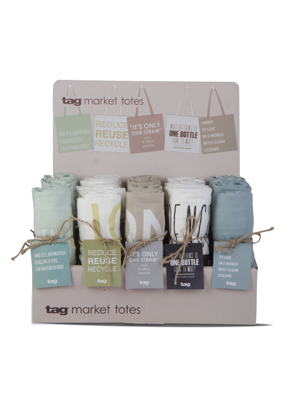 TAG TAG Natural Living Tote Bags