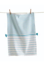 TAG TAG Beach Stripe Aqua Towel