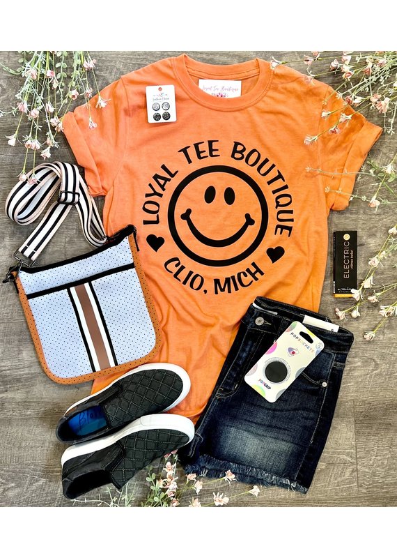 LTB Orange Coral LTB Smiles Tee (S-3XL)