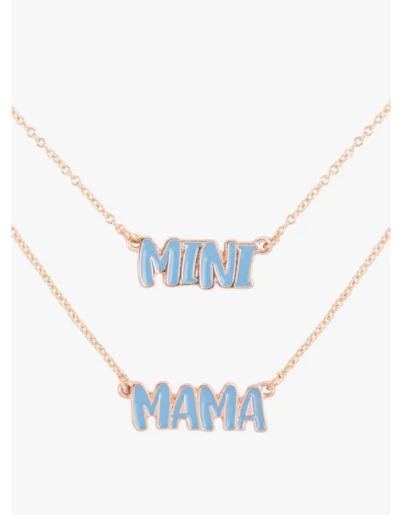 MYS Blue Mama Mini Necklace Set