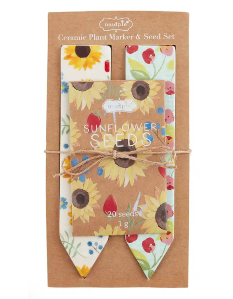 Mud Pie Mud Pie Plant Marker & Seed Set