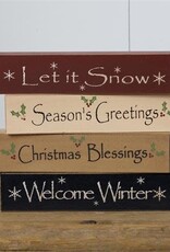 Audrey's Mini Message Blocks - Seasons Greetings