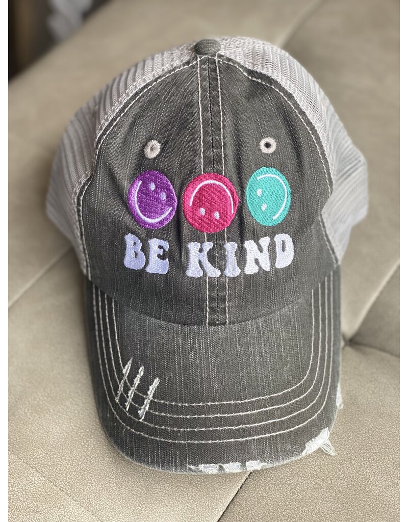 Be Kind Embroidered Mesh Hat