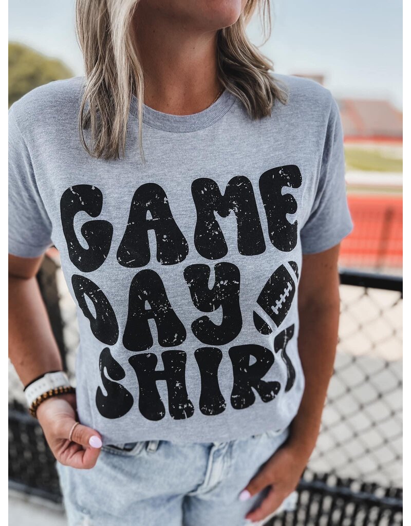 Tultex Gray Game Day  Tee (2XL Only)