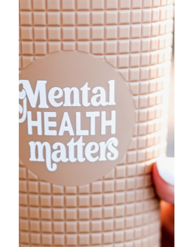 Jadelynn Brooke Mental Health Matters - Taupe Smooth Tumbler