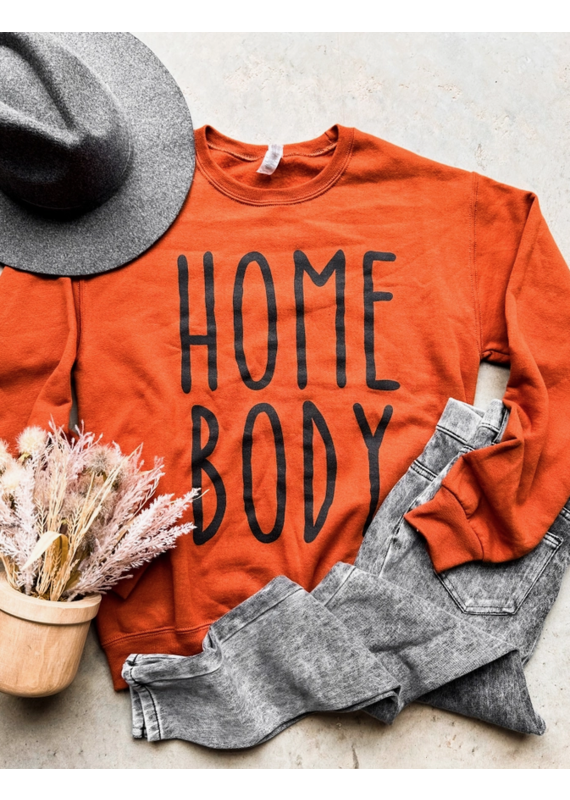 Jerzees Brand Autumn Orange Homebody Crew Sweatshirt (S-2XL)