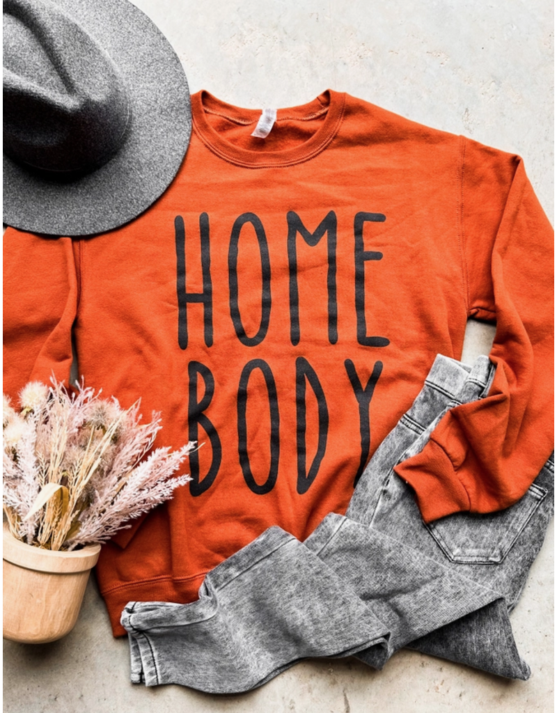 Jerzees Brand Autumn Orange Homebody Crew Sweatshirt (S-2XL)