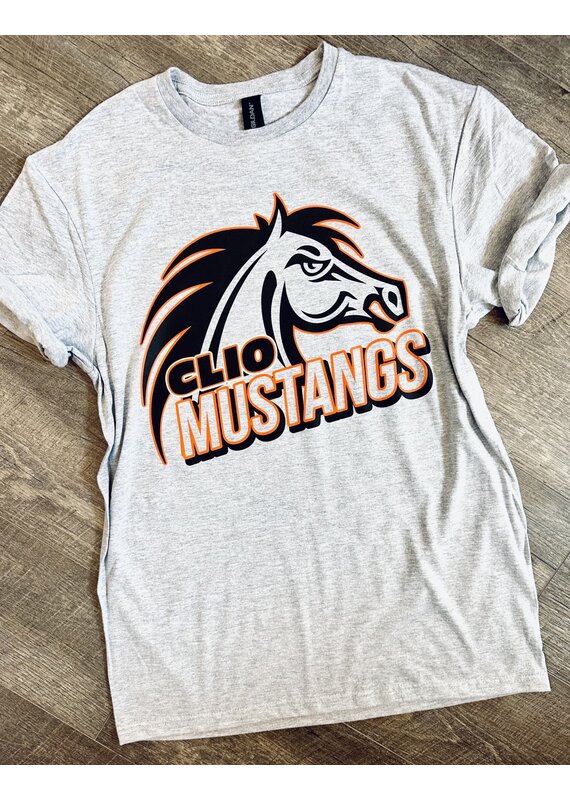 Gildan Gray Clio Mustang Tee (M-XL)