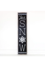 Adams & Co 10" x 46" Let it Snow Sign (Local P/U Only)