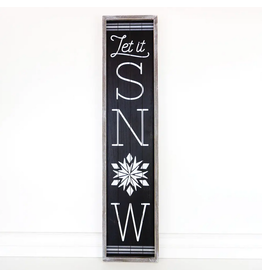 Adams & Co 10" x 46" Let it Snow Sign (Local P/U Only)