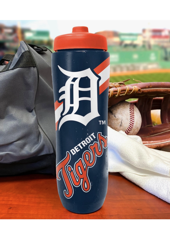 Party Animal Detroit Tigers Squeeze Water Bottle