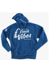 Independent Trading Royal Blue MI Fresh Vibes Hoodie (S-2XL)