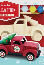 Masterpieces Holiday Truck Wood Paint Set