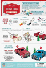 Masterpieces Holiday Truck Wood Paint Set