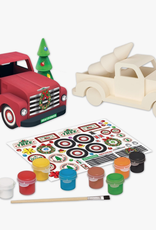 Masterpieces Holiday Truck Wood Paint Set