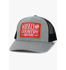Hana Gray Whiskey & Country Music Snapback Hat