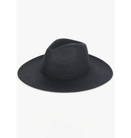 Hana Black Panama Hat