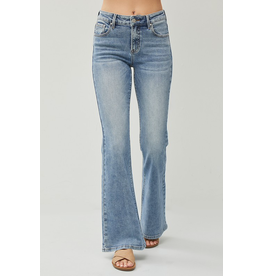 Risen Denim Risen Mid Rise Basic Flares (3-3XL)