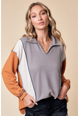 Lovely Melody From Fall to Winter V-Neck Top (S-3XL)