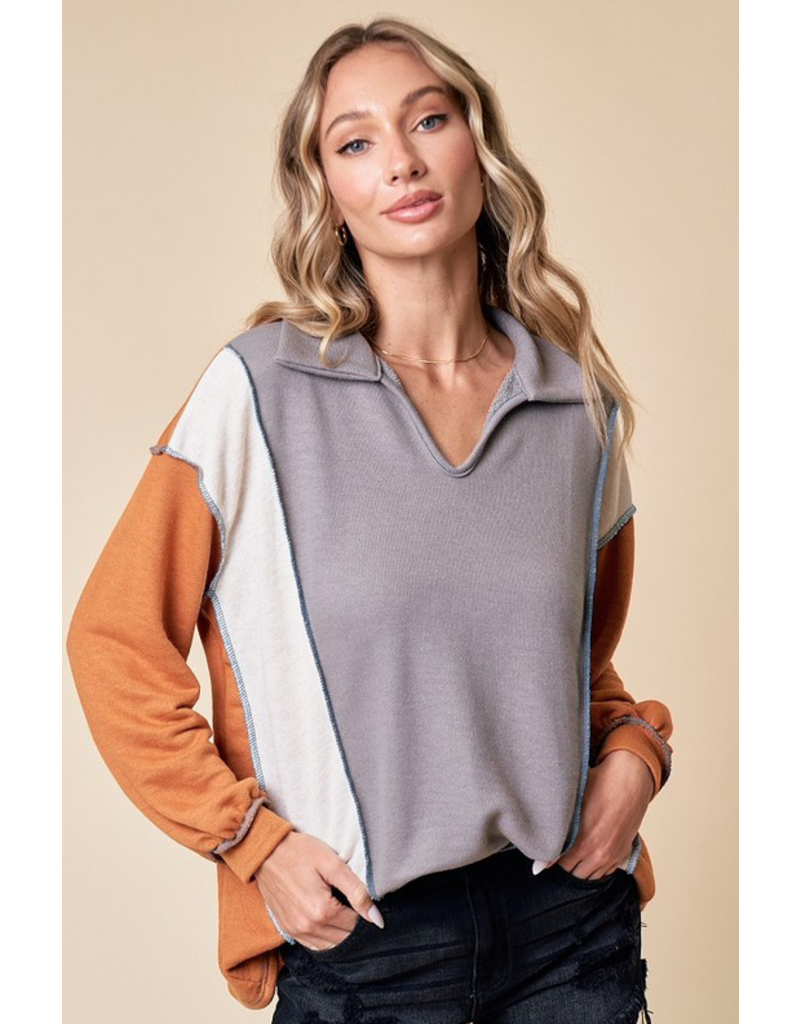 Lovely Melody From Fall to Winter V-Neck Top (S-3XL)