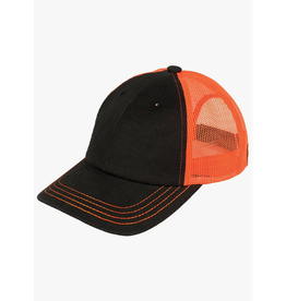 Hana CC Neon Orange & Black Mesh Hat