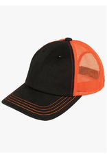 Hana CC Neon Orange & Black Mesh Hat