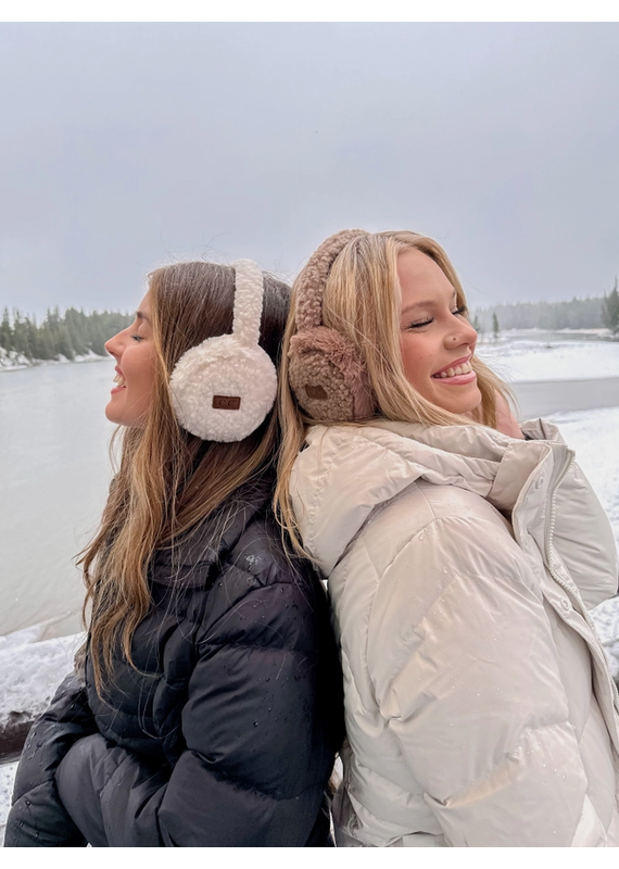C.C. C.C. Sherpa Earmuffs (Pink)