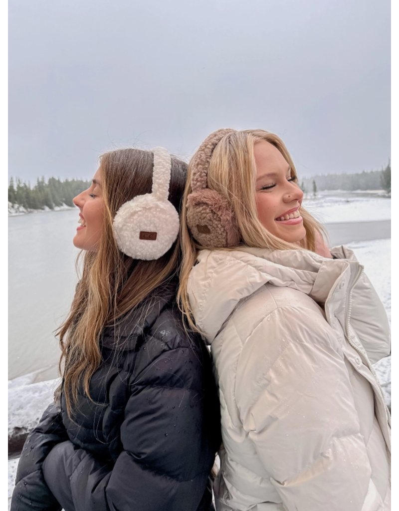 C.C. C.C. Sherpa Earmuffs (Pink)