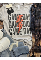 Bella Canvas Basketball Game Day Lightning Tee (S-2XL)