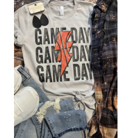 Bella Canvas Basketball Game Day Lightning Tee (S-2XL)