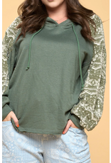 Oddi Green Jacquard Hoodie (S-3XL)